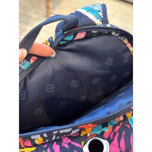 NWOT Vera Bradley Signature Cotton Campus backpack Butterfly Flutter, $145 - Picture 9 of 10